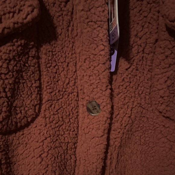 32 Degrees Rust Teddy Jacket - Picture 4 of 5